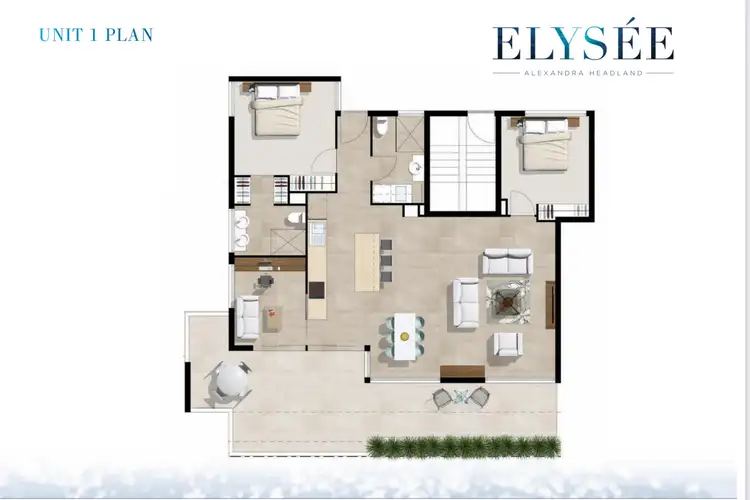 Floorplan of Homely apartment listing, 1/18 Edward Street, Alexandra Headland QLD 4572