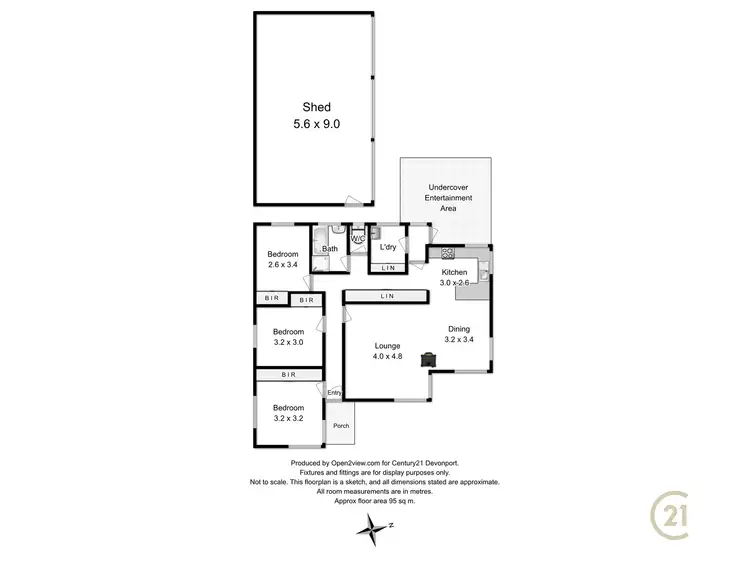 Floorplan of Homely house listing, 8 Cromwells Road, West Kentish TAS 7306