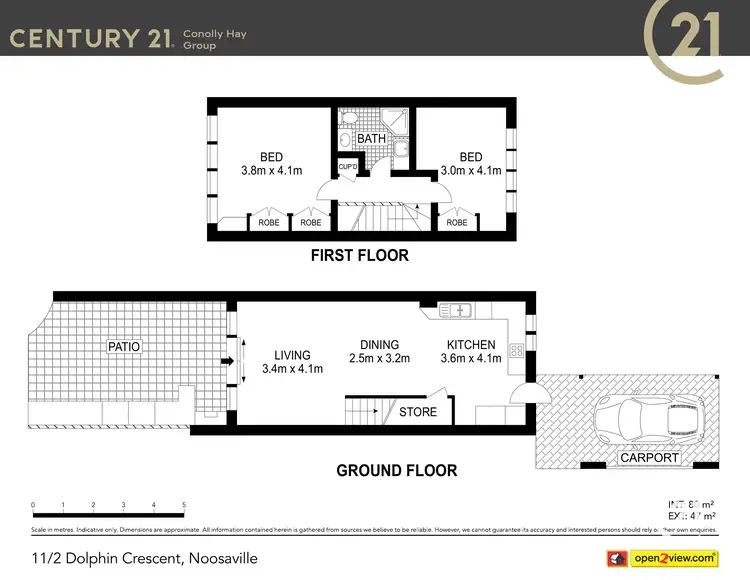 Floorplan of Homely townhouse listing, 11/2 Dolphin Crescent, Noosaville QLD 4566