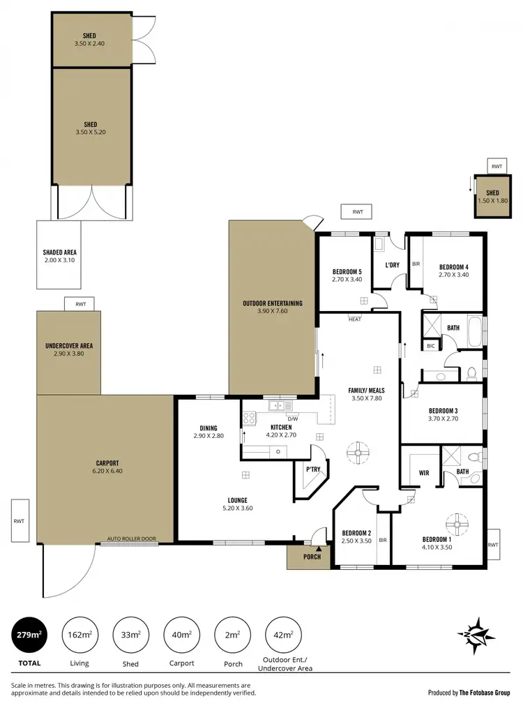 Floorplan of Homely house listing, 15 Watcombe Street, Moana SA 5169