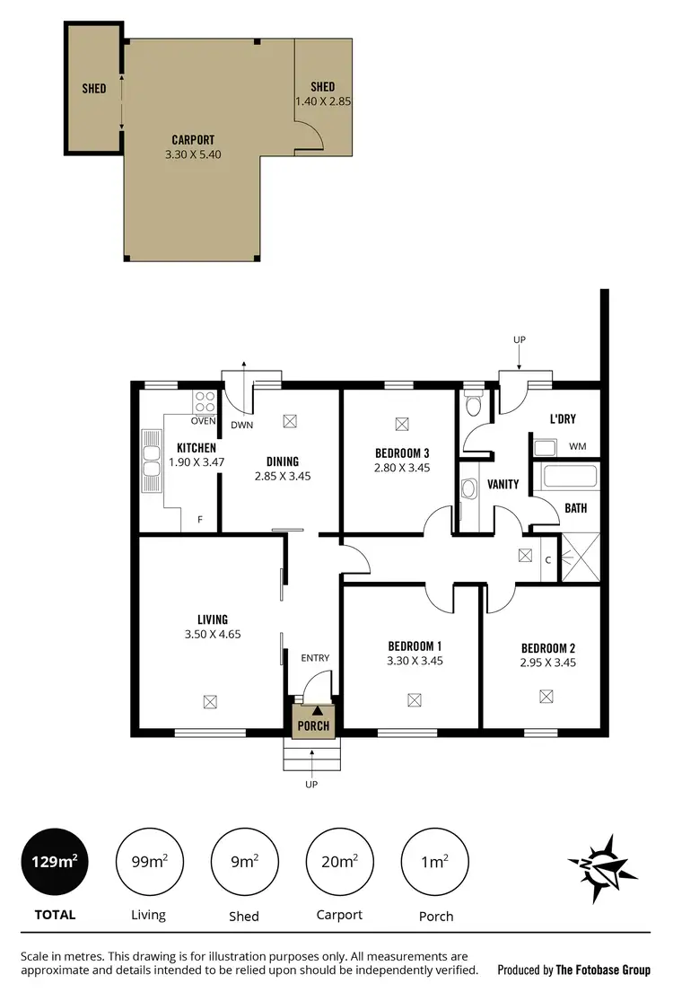 Floorplan of Homely house listing, 189 Elizabeth Road, Morphett Vale SA 5162