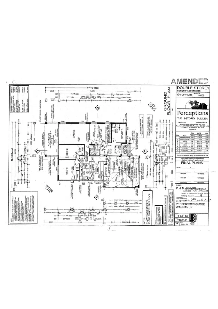 Floorplan of Homely house listing, 7 Peppertree Close, Wannanup WA 6210