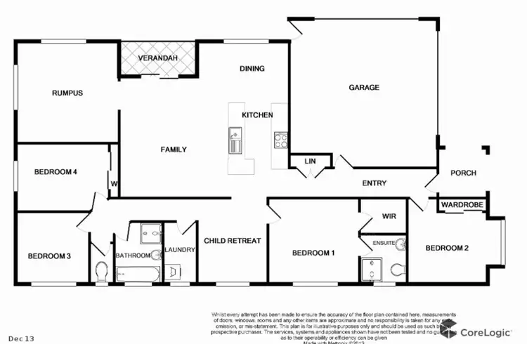 Floorplan of Homely house listing, 148 Boland Drive, Lyndhurst VIC 3975
