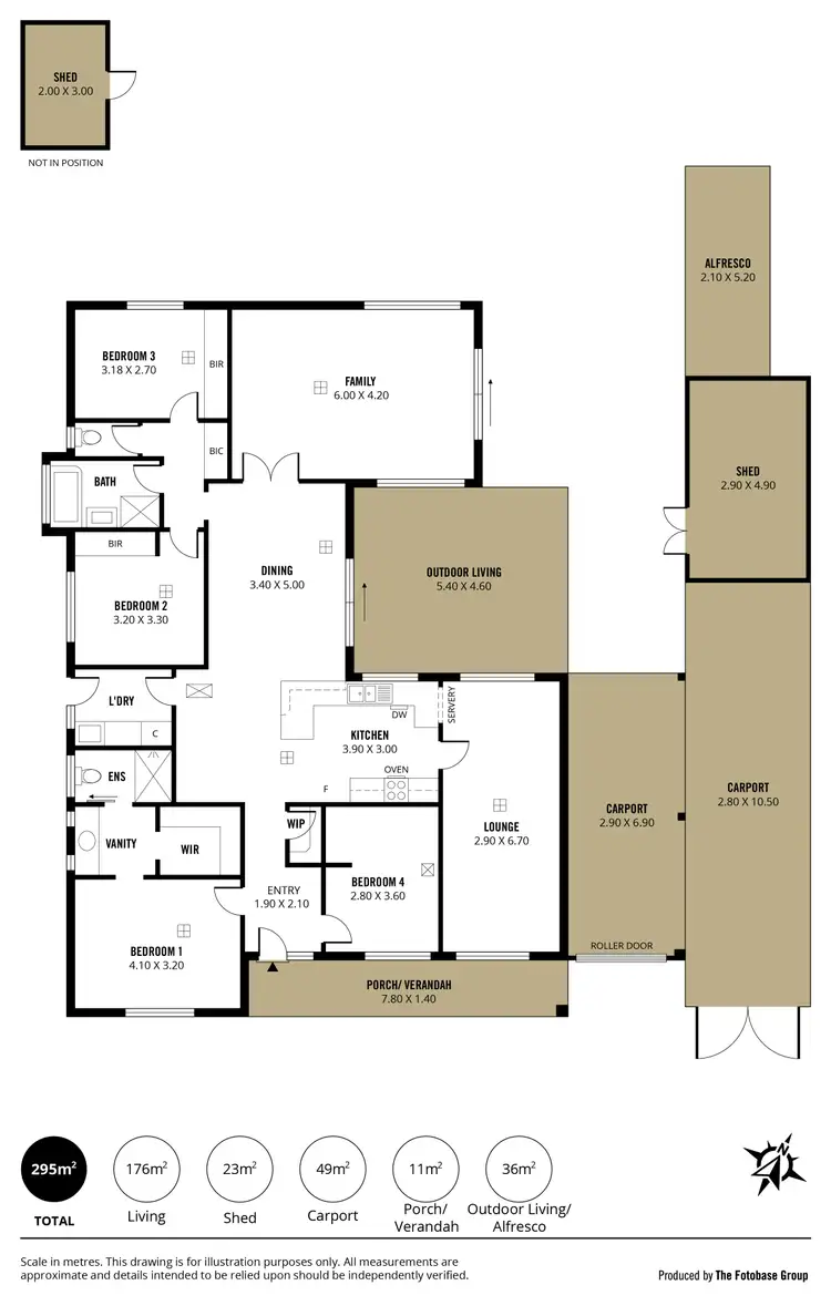 Floorplan of Homely house listing, 38 Easton Road, Happy Valley SA 5159