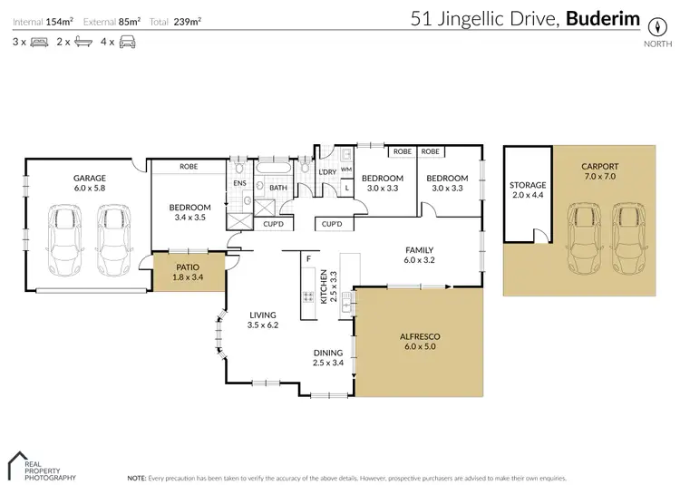 Floorplan of Homely house listing, 51 Jingellic Drive, Buderim QLD 4556