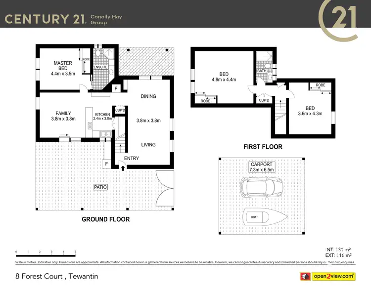 Floorplan of Homely house listing, 8 Forest Court, Tewantin QLD 4565