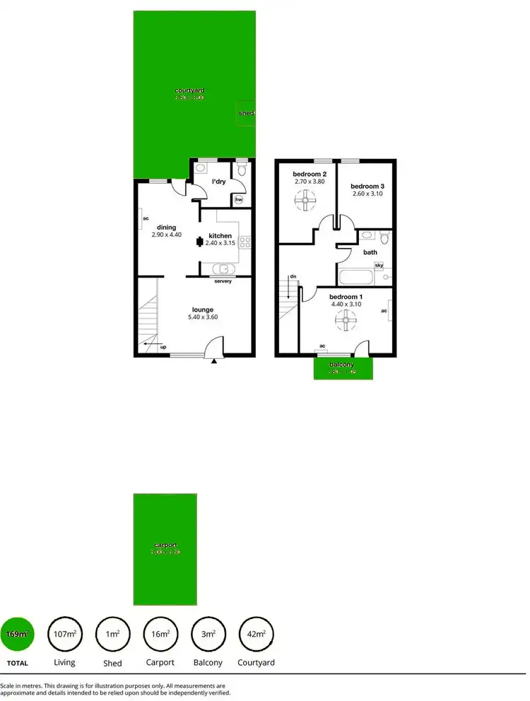Floorplan of Homely unit listing, 11/13 Epstein Drive, Morphett Vale SA 5162