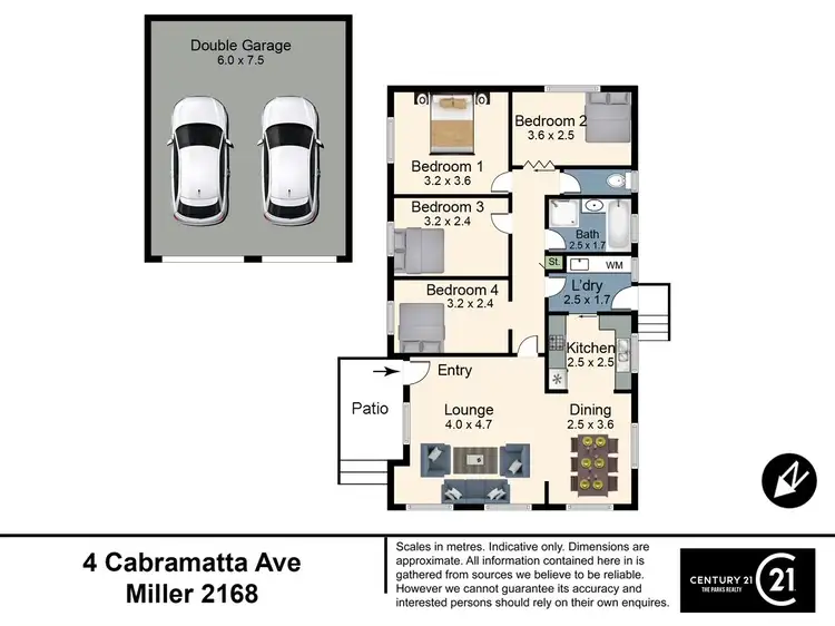 Floorplan of Homely house listing, 4 Cabramatta Avenue, Miller NSW 2168