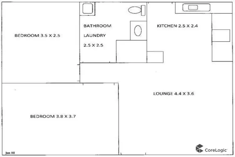 Floorplan of Homely unit listing, 5/248 Military Road, Semaphore SA 5019