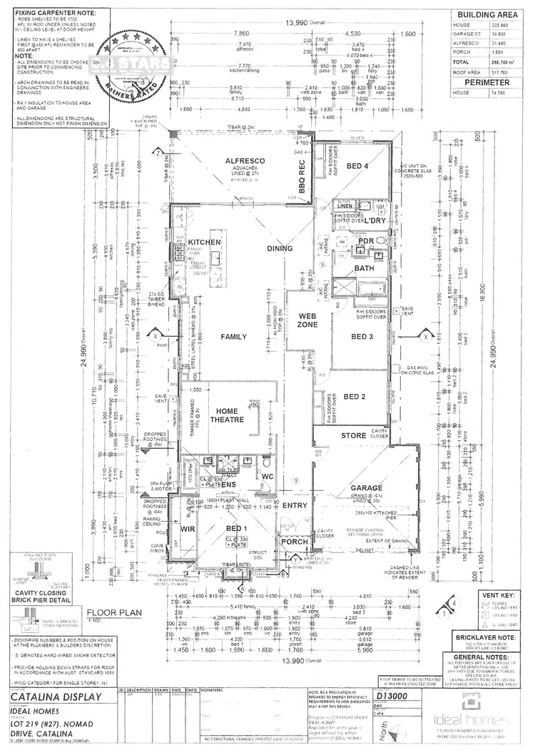 Floorplan of Homely house listing, 27 Nomad Drive, Clarkson WA 6030