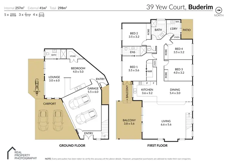 Floorplan of Homely house listing, 39 Yew Court, Buderim QLD 4556