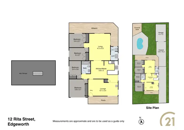 Floorplan of Homely house listing, 12 Rita Street, Edgeworth NSW 2285