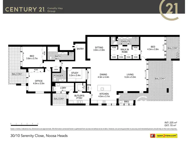 Floorplan of Homely apartment listing, 30/10 Serenity Close, Noosa Heads QLD 4567