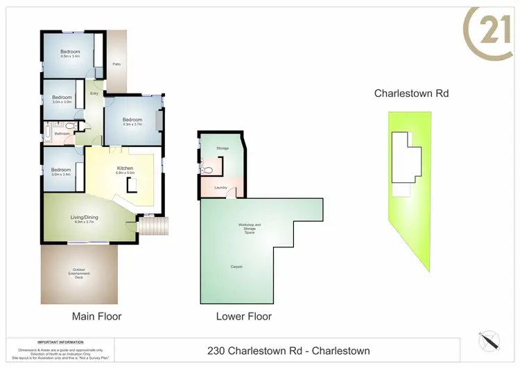 Floorplan of Homely house listing, 230 Charlestown Road, Charlestown NSW 2290