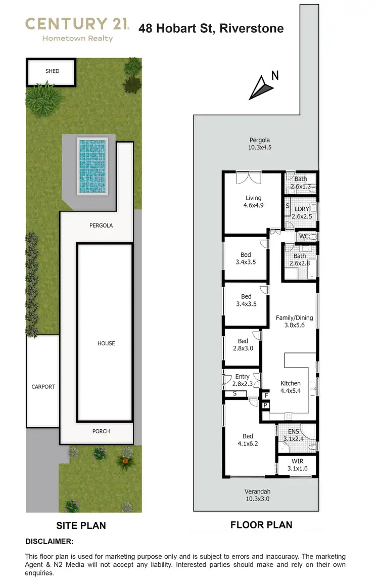 Floorplan of Homely house listing, 48 Hobart Street, Riverstone NSW 2765