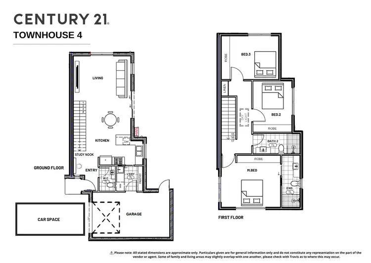 Floorplan of Homely townhouse listing, 4/7 Romsey Street, Noble Park VIC 3174