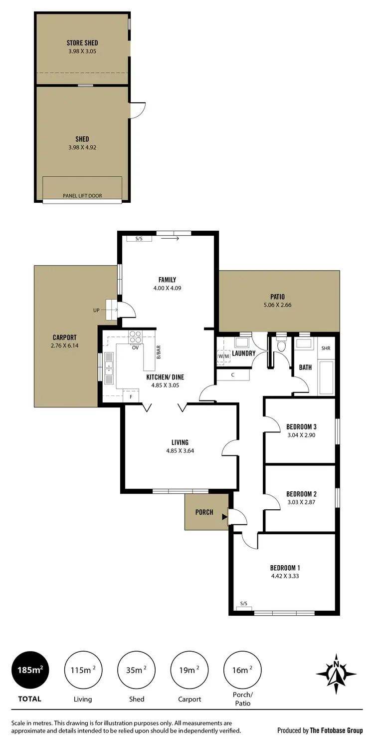 Floorplan of Homely house listing, 111 Princes Road, Mitcham SA 5062