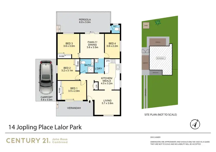 Floorplan of Homely house listing, 14 Jopling Crescent, Lalor Park NSW 2147
