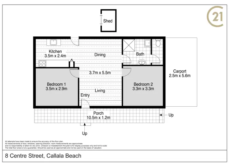 Floorplan of Homely house listing, 8 Centre Street, Callala Beach NSW 2540
