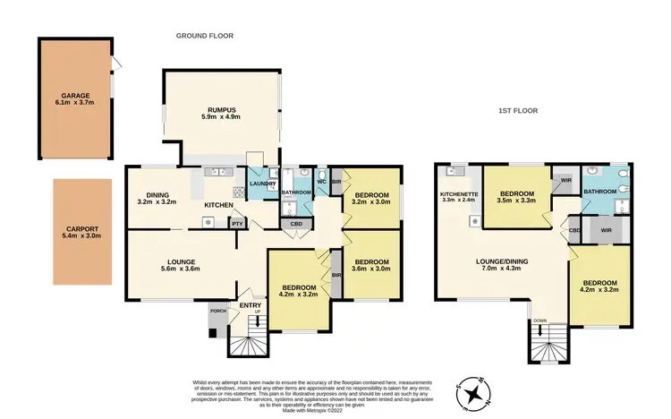 Floorplan of Homely house listing, 184 Jacksons Road, Noble Park North VIC 3174