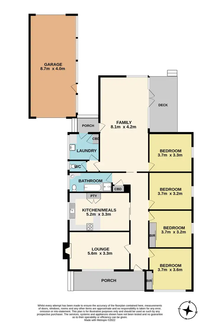 Floorplan of Homely house listing, 4 Romsey Street, Noble Park VIC 3174
