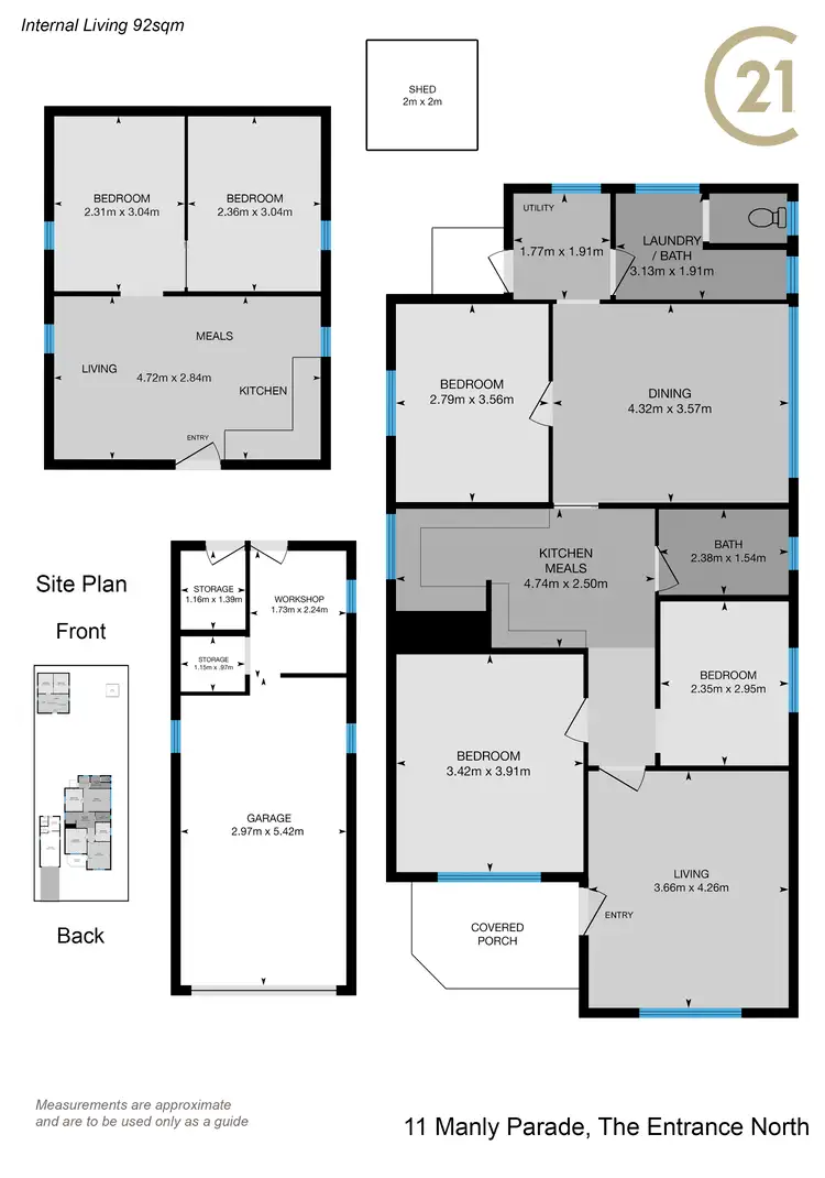 Floorplan of Homely house listing, 11 Manly Parade, The Entrance North NSW 2261