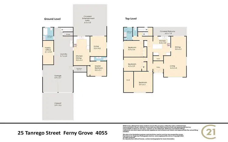 Floorplan of Homely house listing, 25 Tanrego Street, Ferny Grove QLD 4055