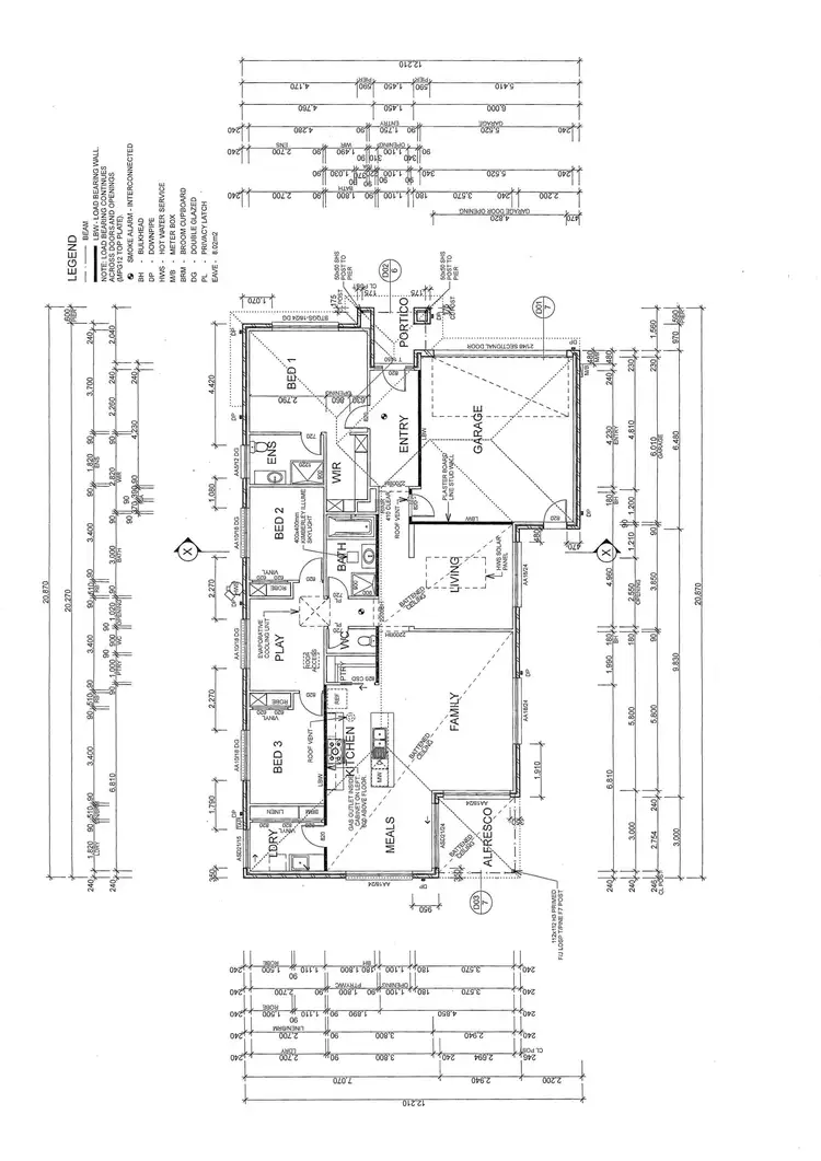Floorplan of Homely house listing, 42 Shackell Street, Echuca VIC 3564