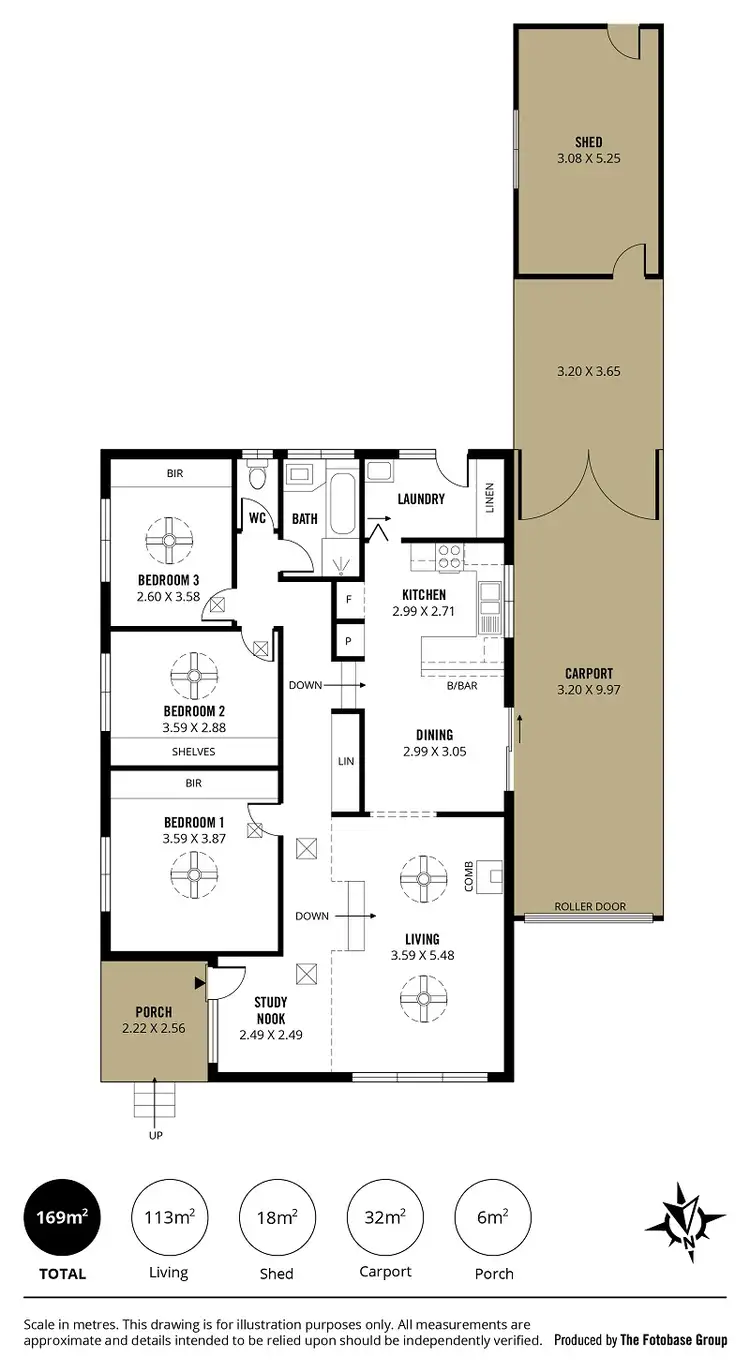 Floorplan of Homely house listing, 4 Lynlee Crescent, Huntfield Heights SA 5163