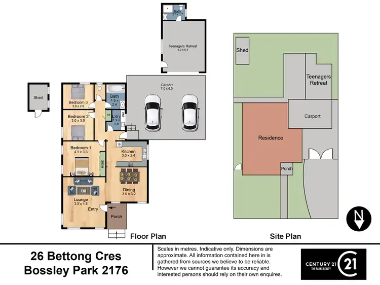 Floorplan of Homely house listing, 26 Bettong Crescent, Bossley Park NSW 2176