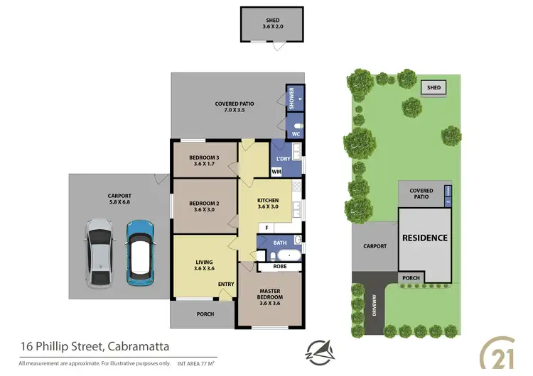Floorplan of Homely house listing, 16 Phillip Avenue, Cabramatta NSW 2166