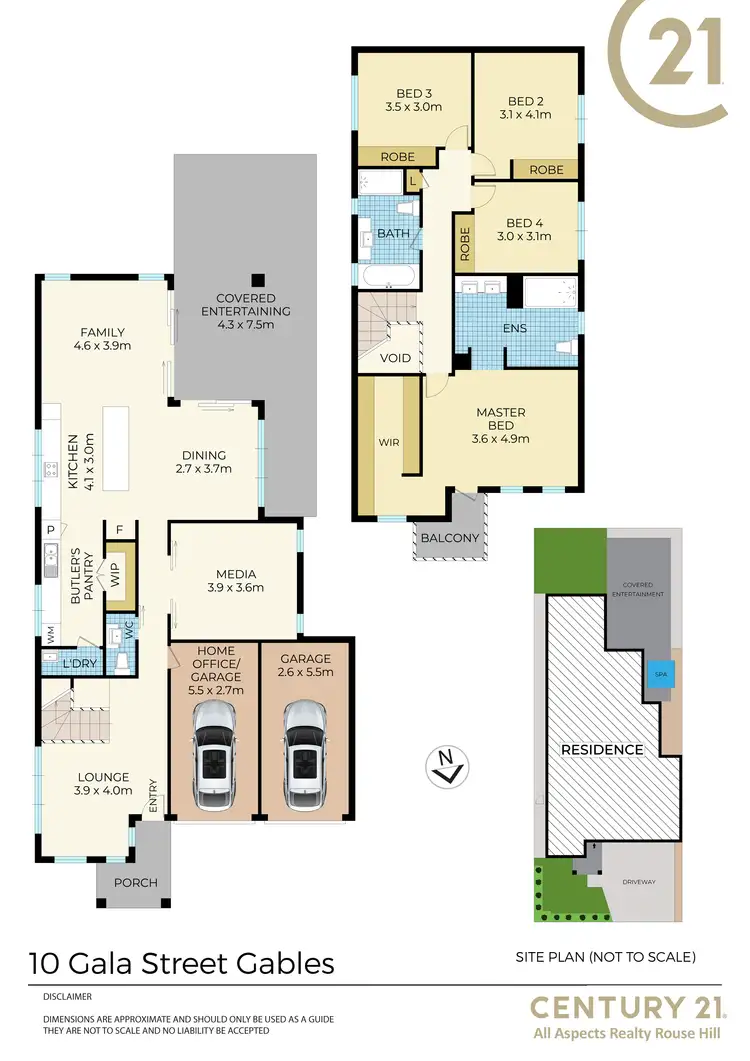 Floorplan of Homely house listing, 10 Gala Street, Box Hill NSW 2765