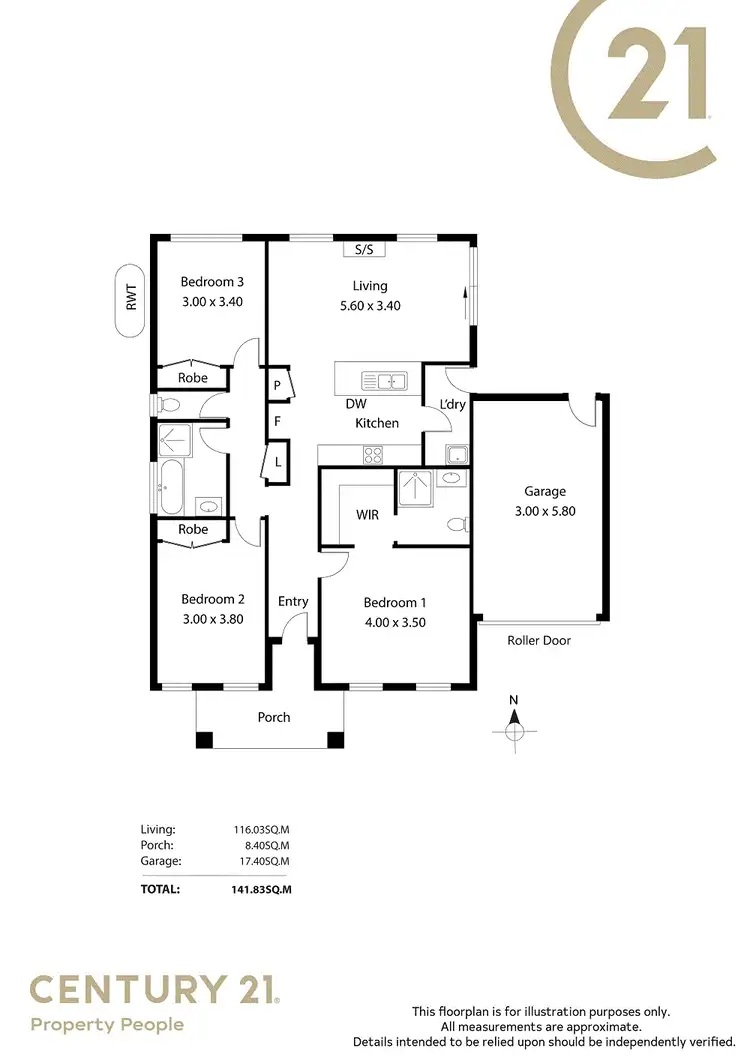 Floorplan of Homely house listing, 28 Crabb Road, Smithfield Plains SA 5114