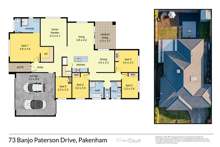 Floorplan of Homely house listing, 73 Banjo Paterson Drive, Pakenham VIC 3810