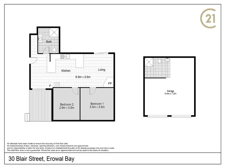 Floorplan of Homely house listing, 30 Blair Street, Old Erowal Bay NSW 2540