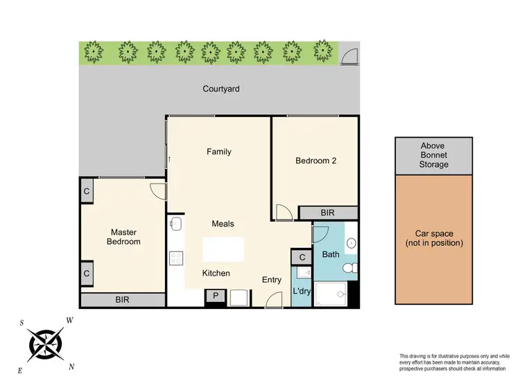 Floorplan of Homely apartment listing, G10/18 Lomandra Drive, Clayton South VIC 3169