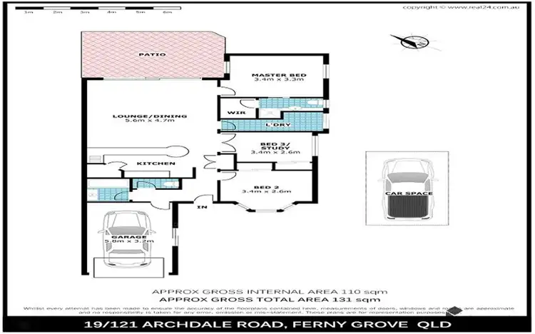 Floorplan of Homely house listing, 19/121 Archdale Road, Ferny Grove QLD 4055