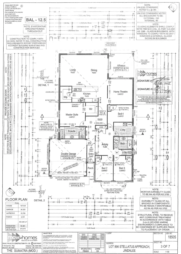 Floorplan of Homely house listing, 28 Stellatus Approach, Jindalee WA 6036