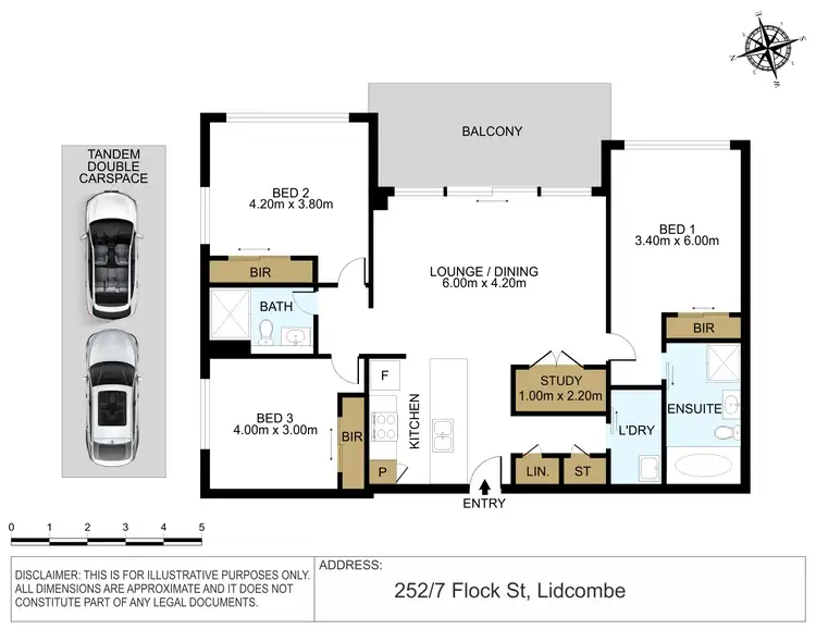 Floorplan of Homely apartment listing, 252/7 Flock Street, Lidcombe NSW 2141