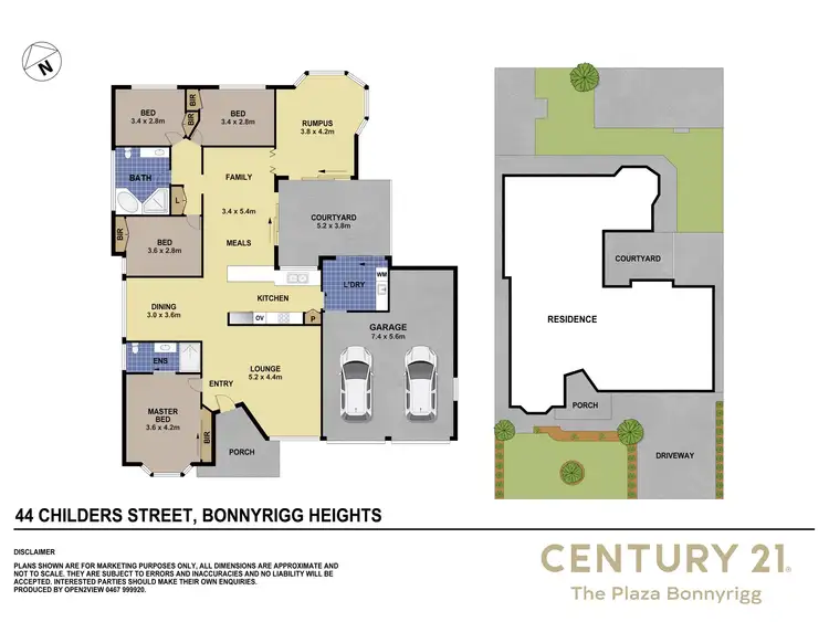 Floorplan of Homely house listing, 44 Childers Street, Bonnyrigg Heights NSW 2177