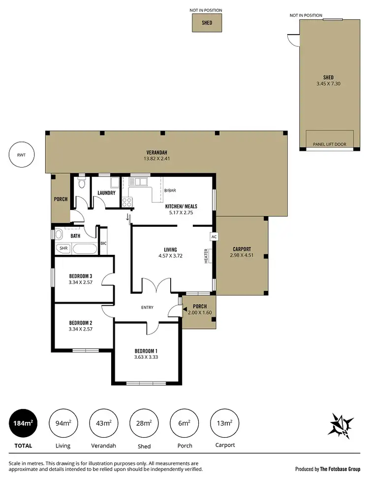 Floorplan of Homely house listing, 39 Arnold Drive, Hackham SA 5163