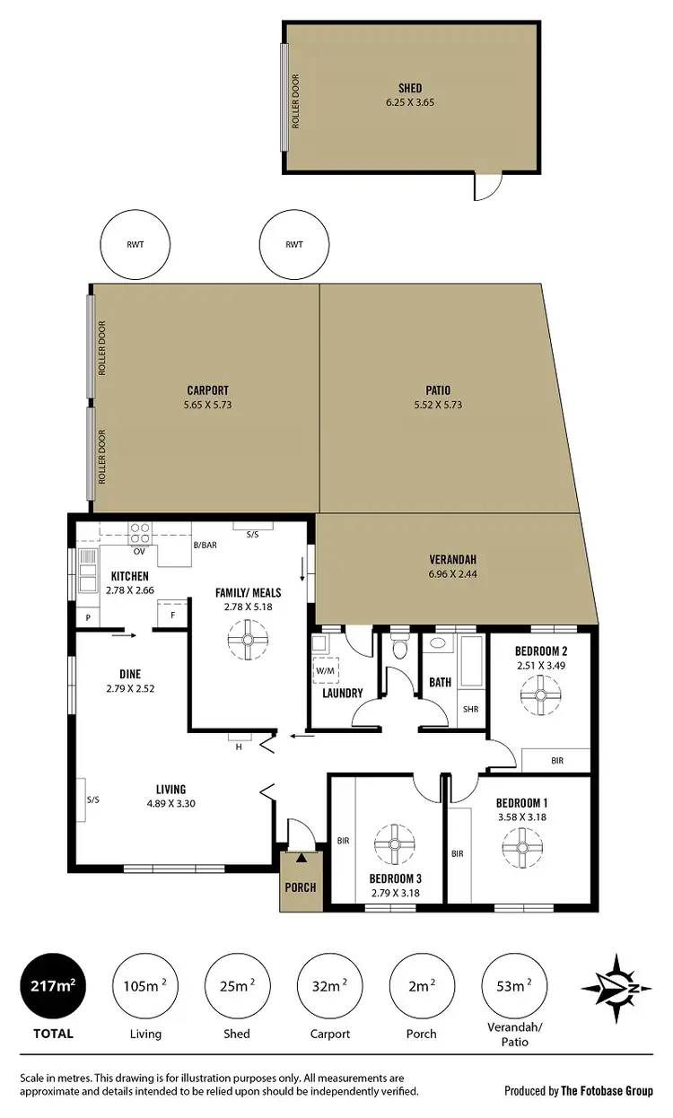 Floorplan of Homely house listing, 7 Julia Crescent, Woodcroft SA 5162