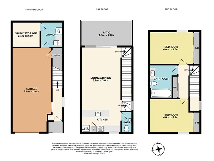 Floorplan of Homely townhouse listing, 25/163 Carinish Road, Clayton VIC 3168