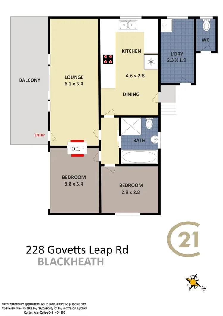 Floorplan of Homely house listing, 228 Govetts Leap Road, Blackheath NSW 2785