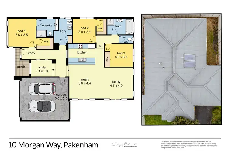 Floorplan of Homely house listing, 10 Morgan Way, Pakenham VIC 3810