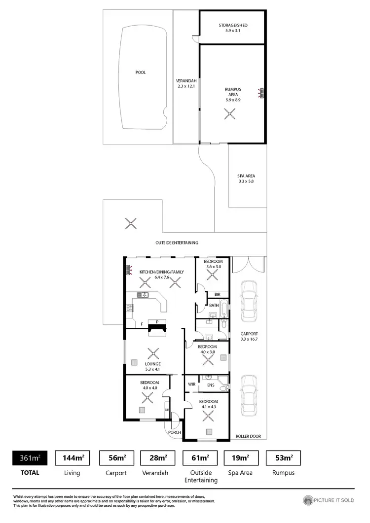 Floorplan of Homely house listing, 30 Princes St, Prospect SA 5082