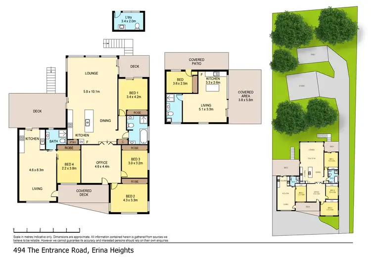 Floorplan of Homely house listing, 494 The Entrance Road, Erina Heights NSW 2260