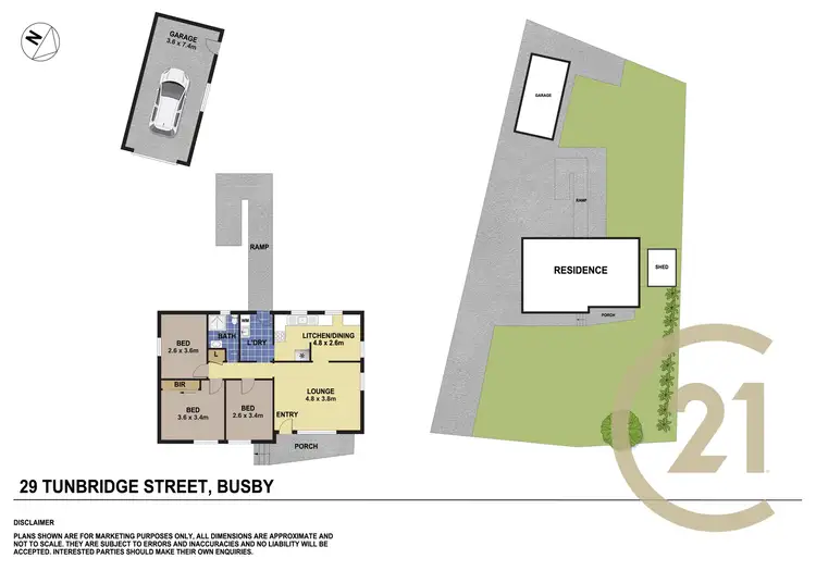 Floorplan of Homely house listing, 29 Tunbridge Street, Busby NSW 2168
