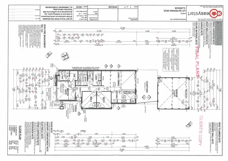 Floorplan of Homely house listing, 5 Perkins Drive, Clarkson WA 6030