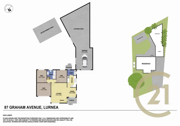 Floorplan of Homely house listing, 87 Graham Avenue, Lurnea NSW 2170
